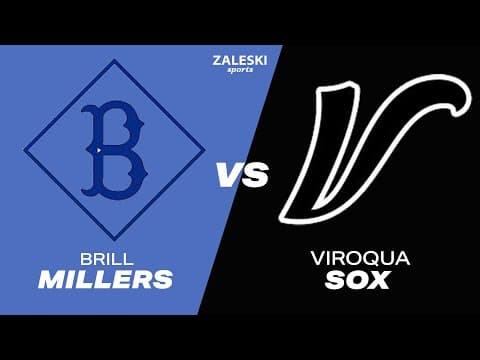 Brill Millers vs Viroqua Sox