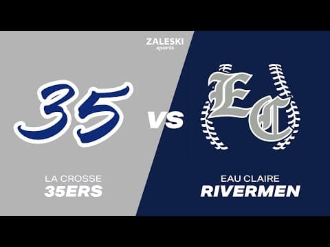 Eau Claire Rivermen vs La Crosse 35ers