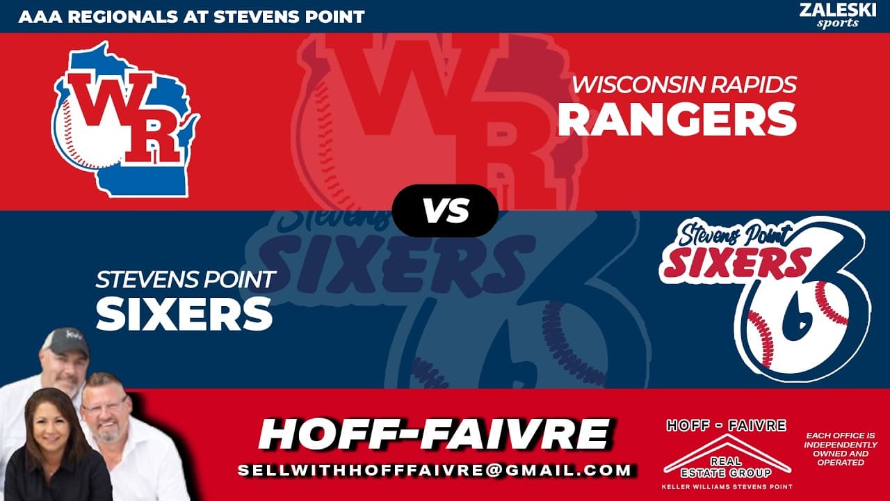 Stevens Point Sixers vs Wisconsin Rapids Rangers