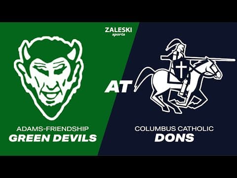 Adams-Friendship at Columbus Catholic