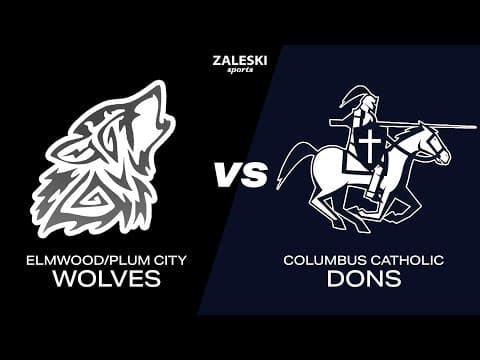 Plum City vs Columbus Catholic