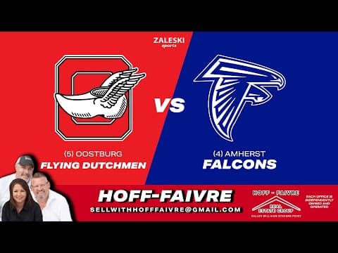 Oostburg vs Amherst