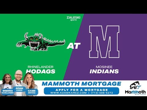 Rhinelander at Mosinee