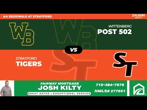 Wittenberg Post 502 vs Stratford Tigers