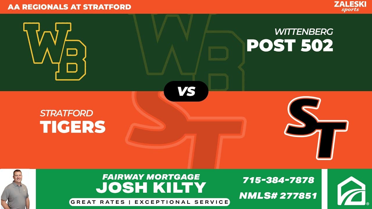 Wittenberg Post 502 vs Stratford Tigers