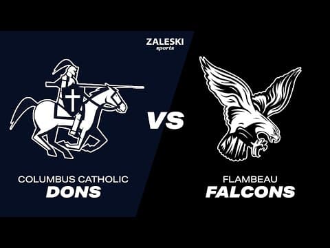 Flambeau vs Columbus Catholic