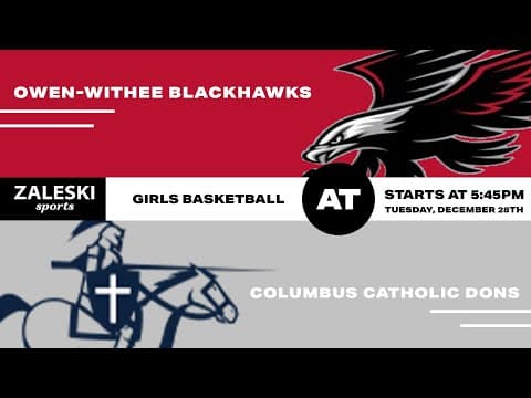 Owen-Withee at Columbus Catholic