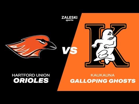 Kaukauna vs Hartford Union