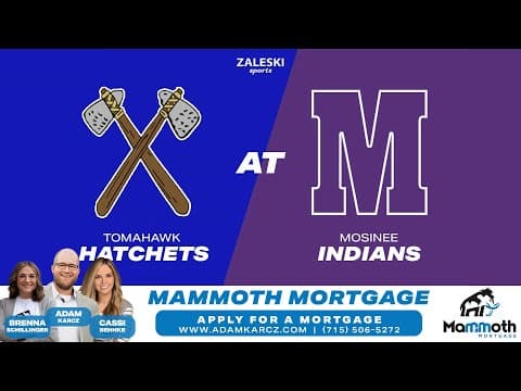 Tomahawk at Mosinee