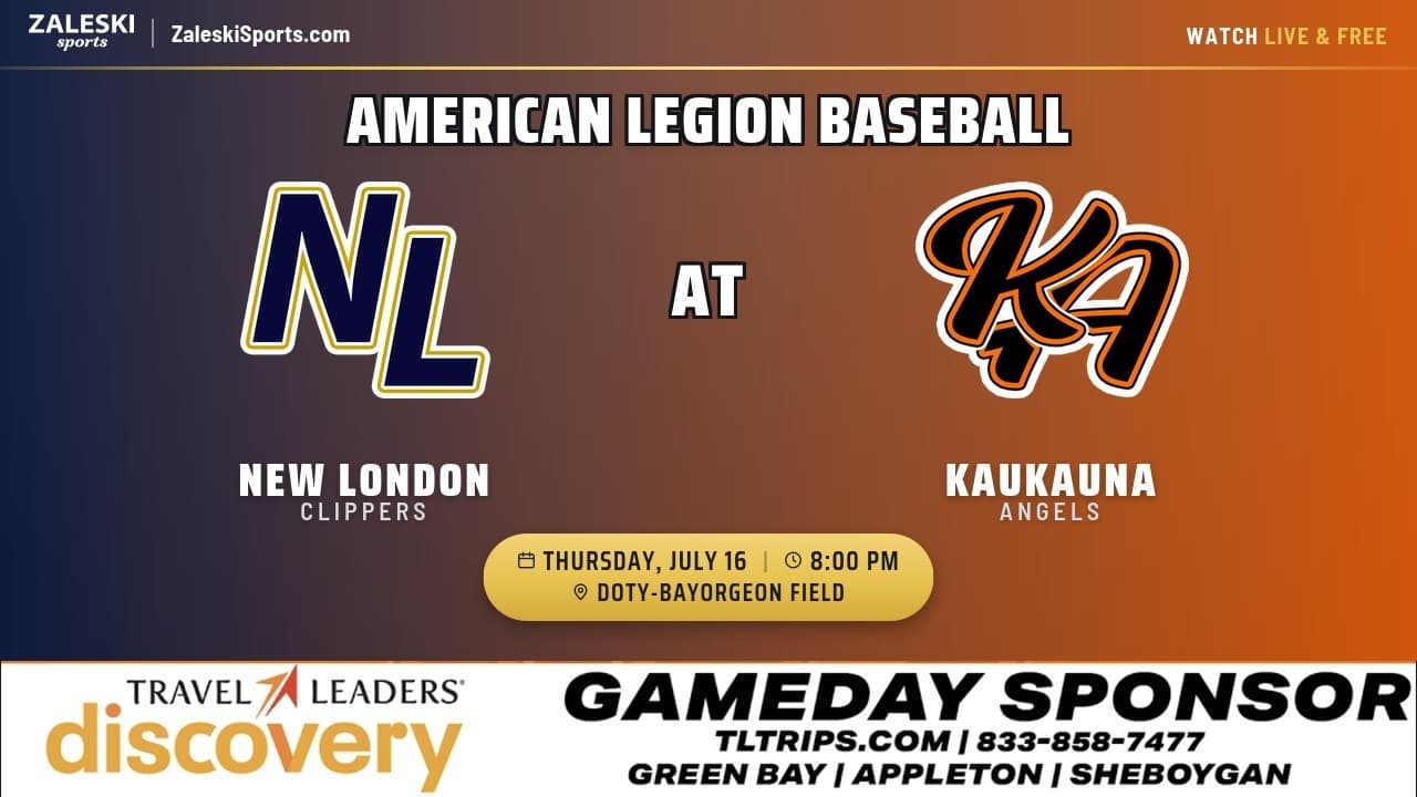 New London Clippers at Kaukauna Angels