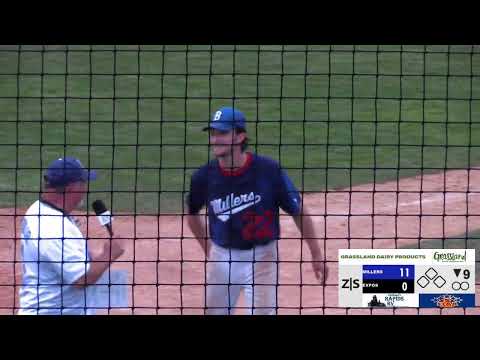 WBA Regional Baseball Tournament Elmwood vs Brill August 14, 2022