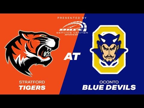 Oconto vs Stratford
