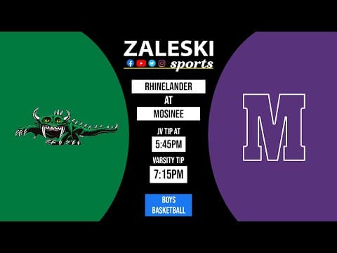 Rhinelander at Mosinee