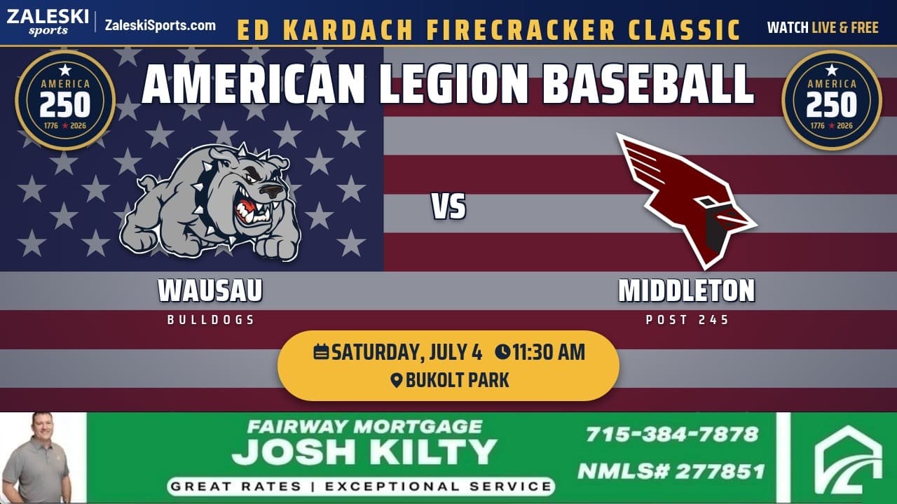 Wausau Bulldogs vs Middleton Post 245 Cardinals