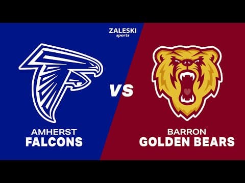 Amherst vs Barron