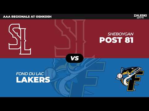 Fond du Lac Lakers vs Sheboygan Post 83