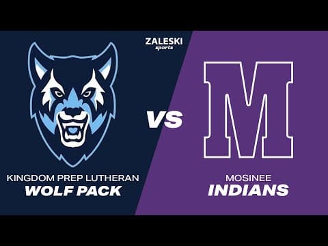 Kingdom Prep Lutheran vs Mosinee