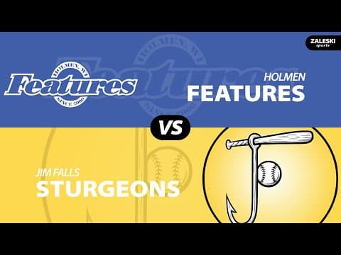 Holmen Features vs Jim Falls Sturgeons