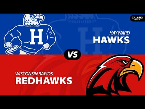Hayward Hawks vs Wisconsin Rapids Redhawks