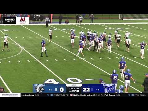 #6 Coleman at #3 Amherst