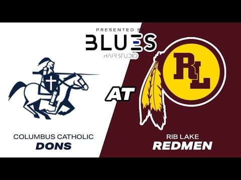 Rib Lake vs Columbus Catholic