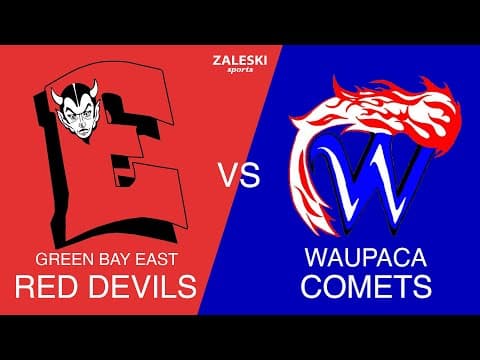 Waupaca vs Green Bay East