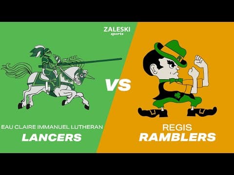 Regis vs Eau Claire Immanuel Lutheran
