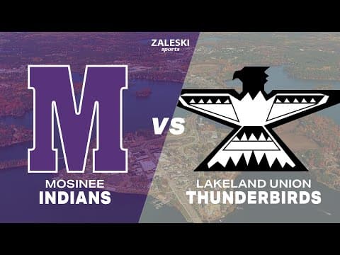 Mosinee vs Lakeland Union