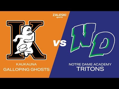 Kaukauna vs Notre Dame Academy