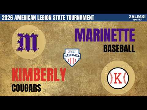 Marinette Post 39 vs Kimberly Cougars