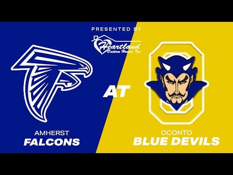 Oconto vs Amherst