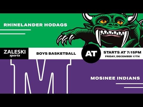 Rhinelander at Mosinee