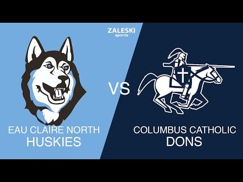 Columbus Catholic vs Eau Claire North