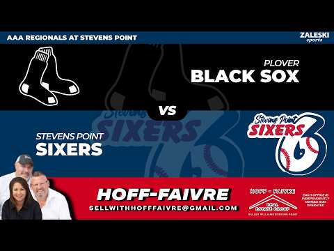 Stevens Point Sixers vs Plover Black Sox
