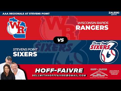 Stevens Point Sixers vs Wisconsin Rapids Rangers