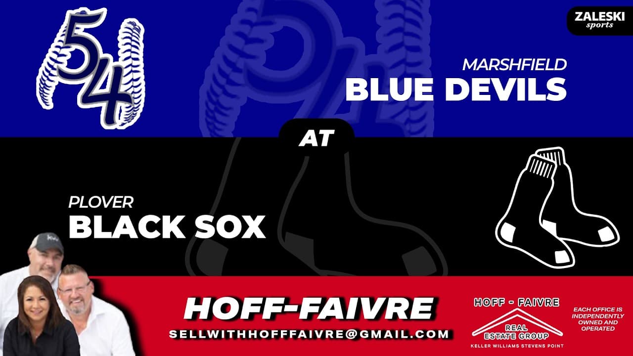 Marshfield Blue Devils at Plover Black Sox