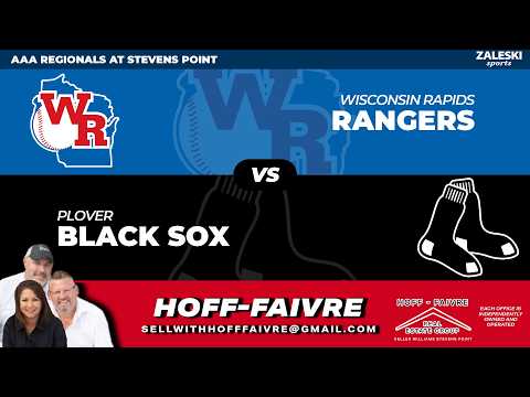 Plover Black Sox vs Wisconsin Rapids Rangers