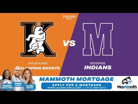 Kaukauna vs Mosinee