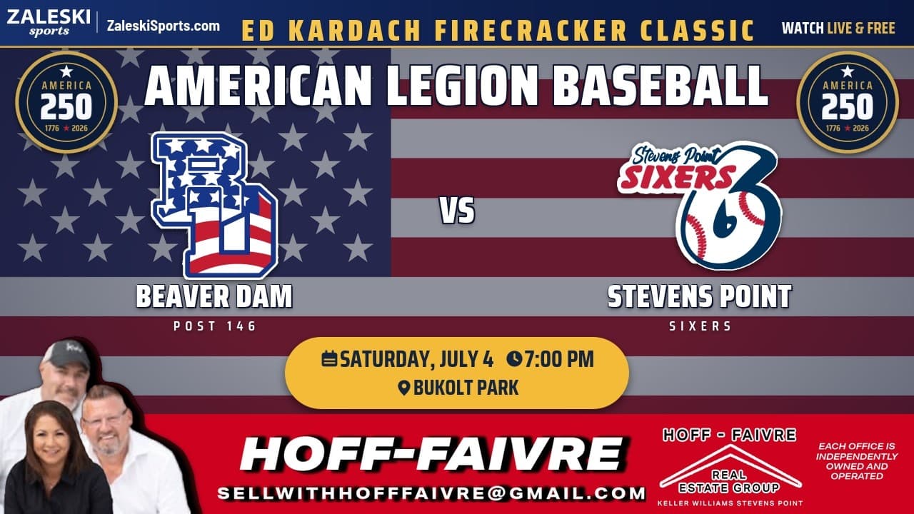 Beaver Dam Post 146 vs Stevens Point Sixers