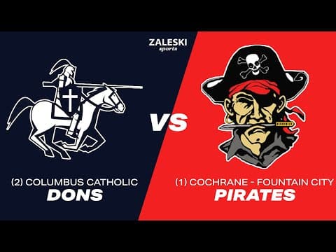 Columbus Catholic vs Cochrane-Fountain City