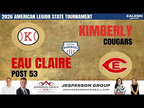 Eau Claire Post 53 vs Kimberly Cougars