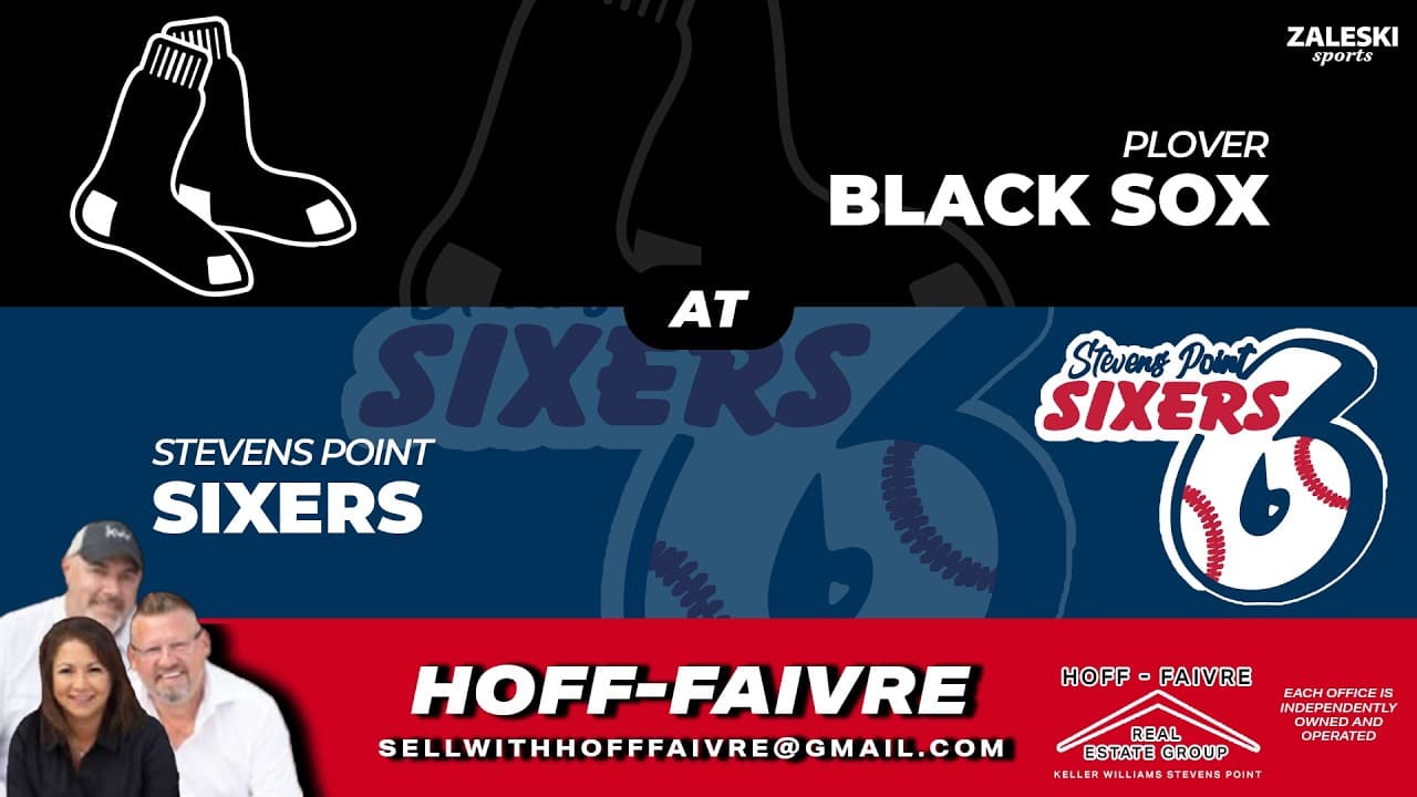 Plover Black Sox at Stevens Point Sixers