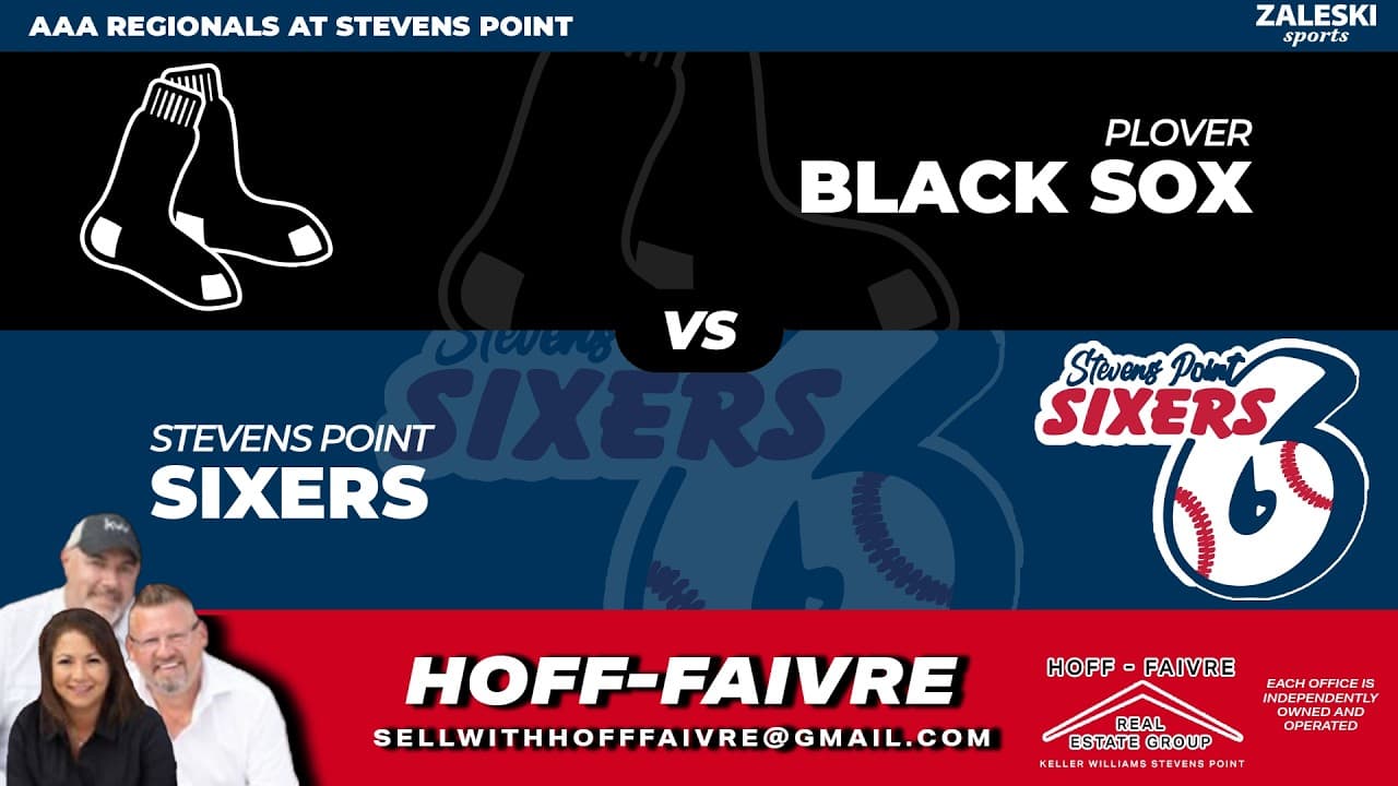 Stevens Point Sixers vs Plover Black Sox