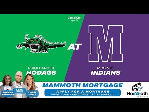 Rhinelander at Mosinee
